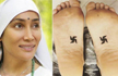 Sofia Hayat gets swastika tattoos on feet, calls herself qual to Buddha